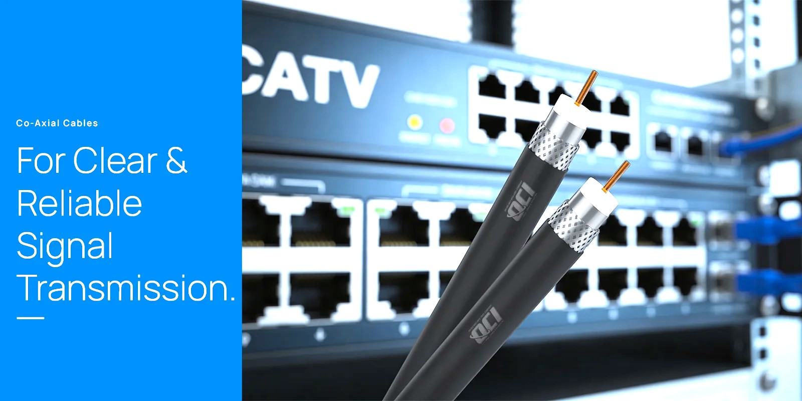 Co-Axial Cables Improted Core with Jelly CCA