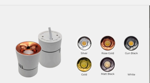 7W / 12W / 18W MOVABLE Cylinder COB Light 
