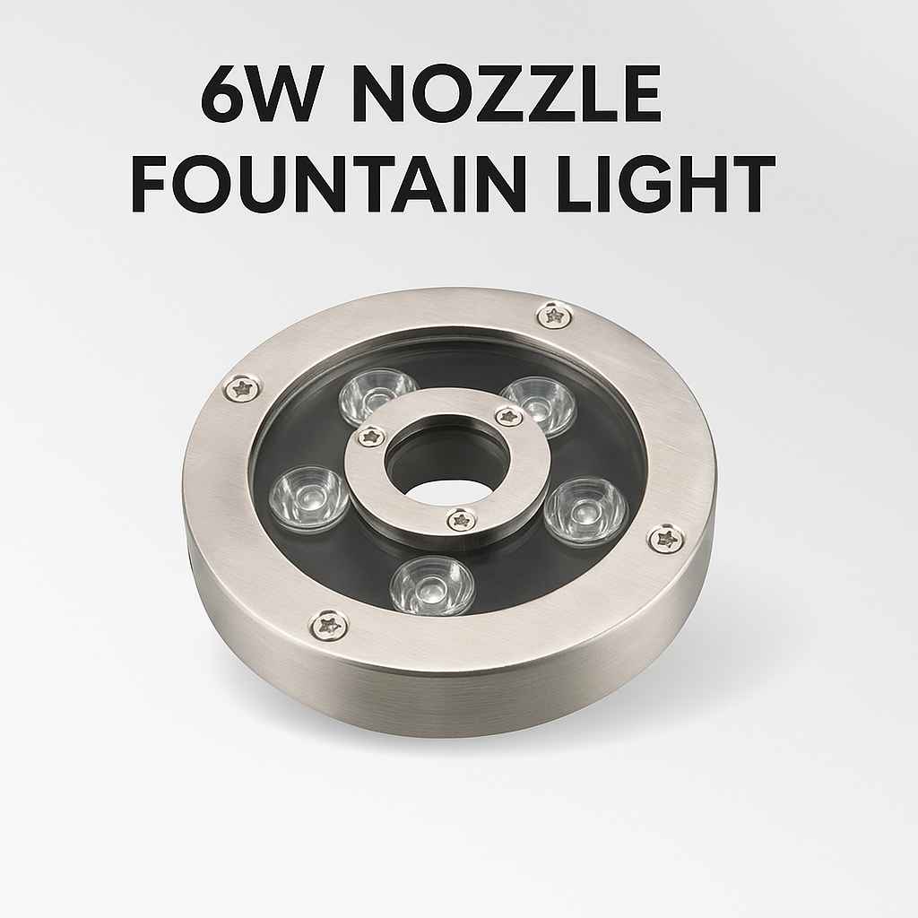 6W Nozzle fountain Light